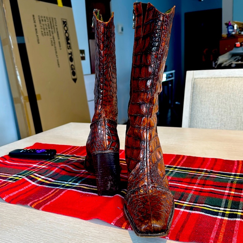 Donald Plier Real Leather boots